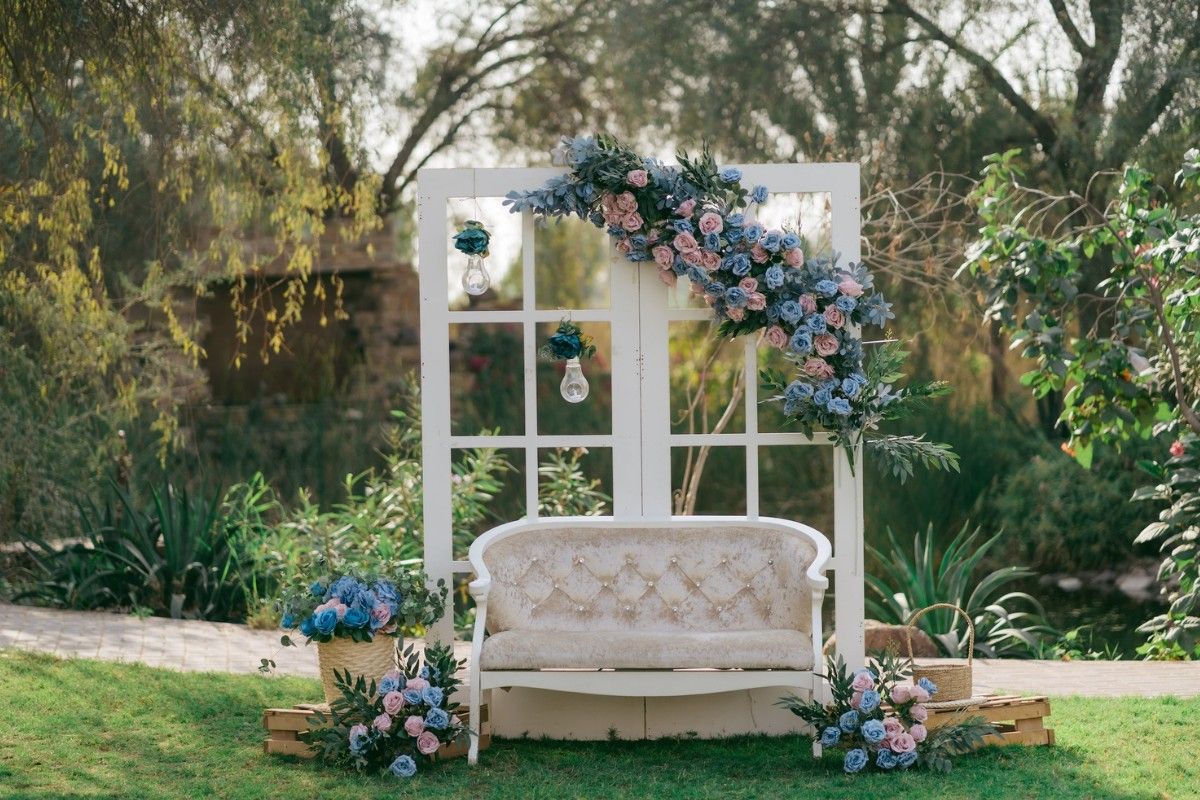 Wedding couple jetskiing